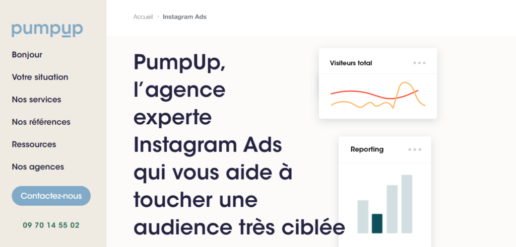 pumpup - agence instagram ads