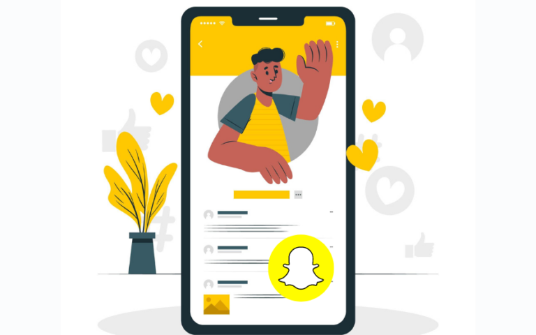 snapchat illustration