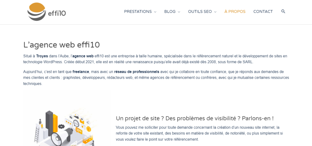 Agence web effi10 - Agences web Troyes