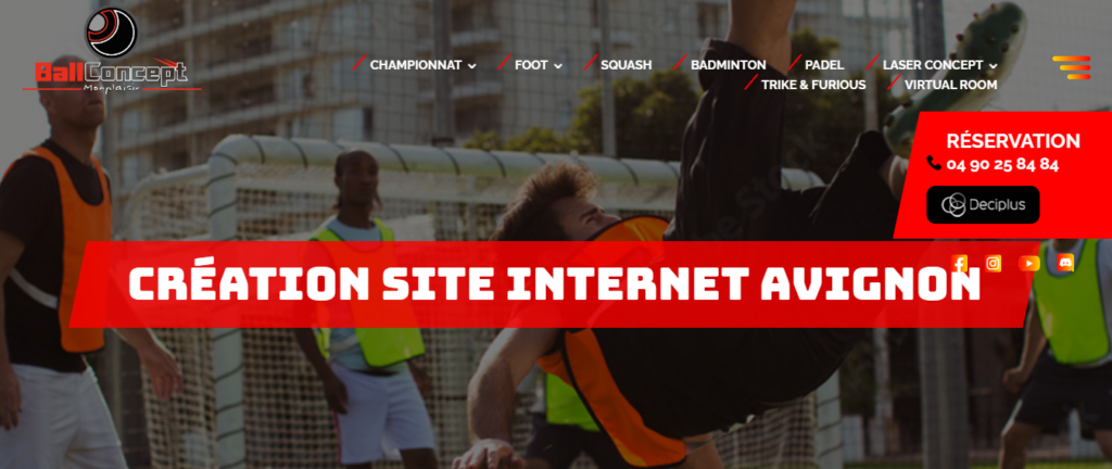 Ball concept - Agences web Avignon