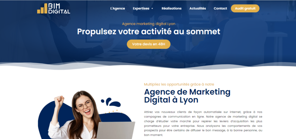 Bim Digital - Agence marketing digital Lyon