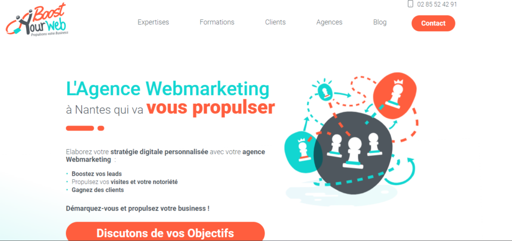 Boost Your Web - Agence marketing digital Nantes