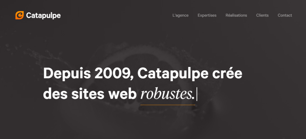 Catapulpe - Agence création de site internet