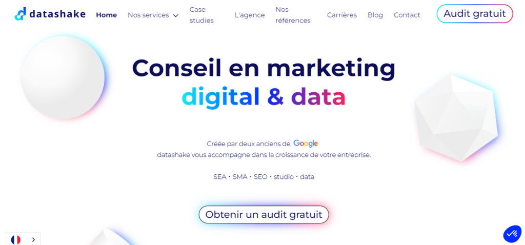 Datashake - Agence marketing digital France
