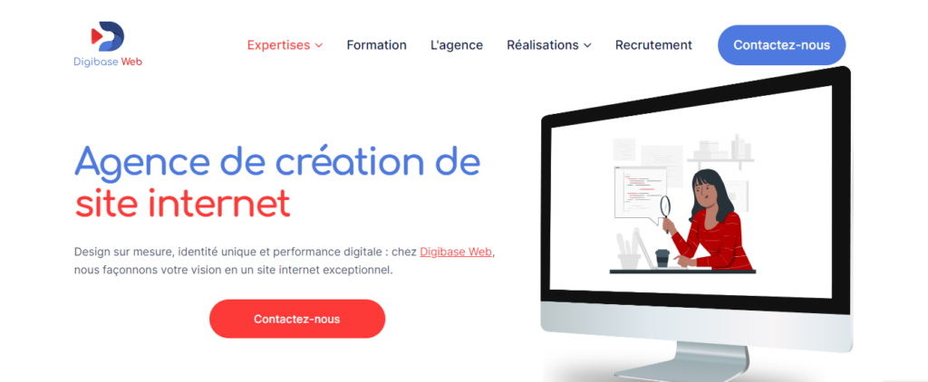 Digibase - Agence création de site internet