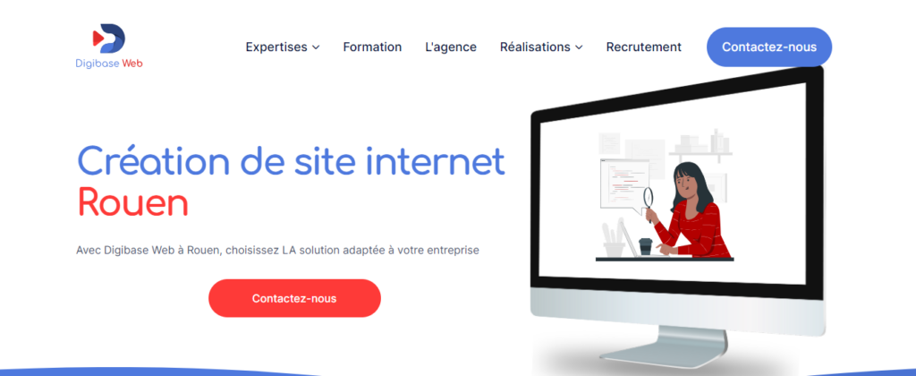 Digibase Web - creatioan site internet rouen