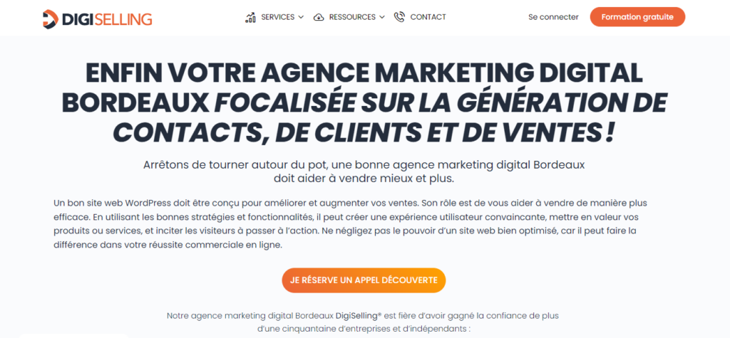 Digiselling - Agence marketing digital Bordeaux