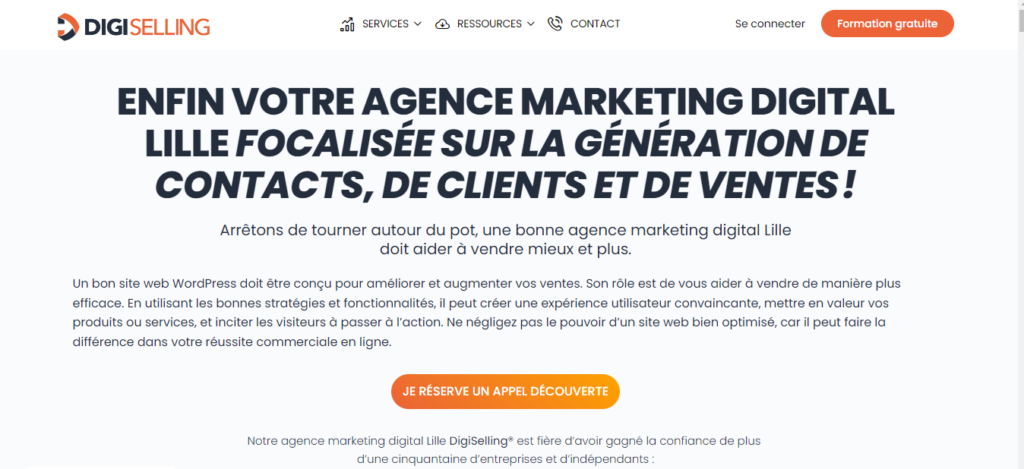 Digiselling - Agence marketing digital Lille