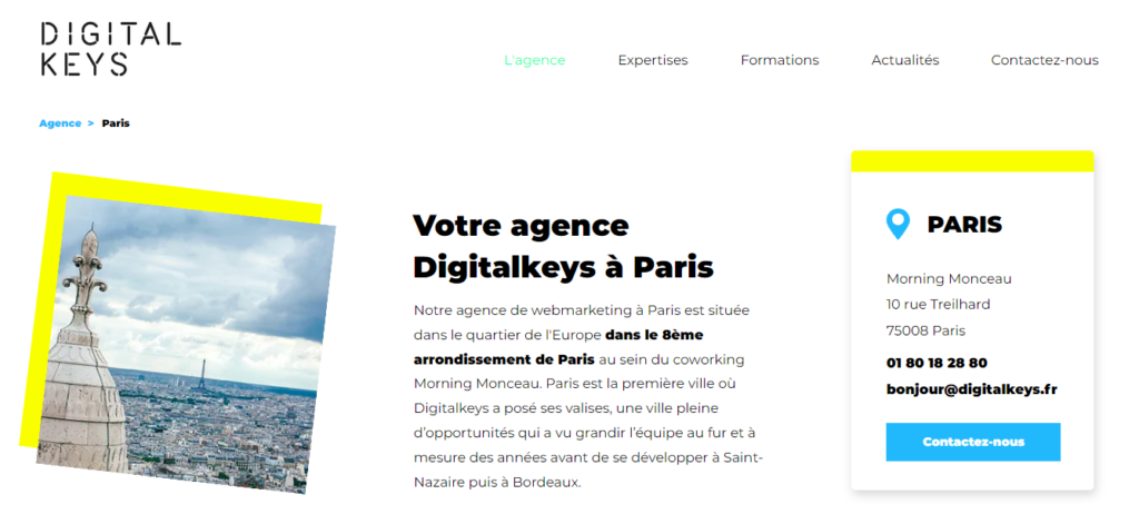 Digital Keys - Agence de marketing digital Paris