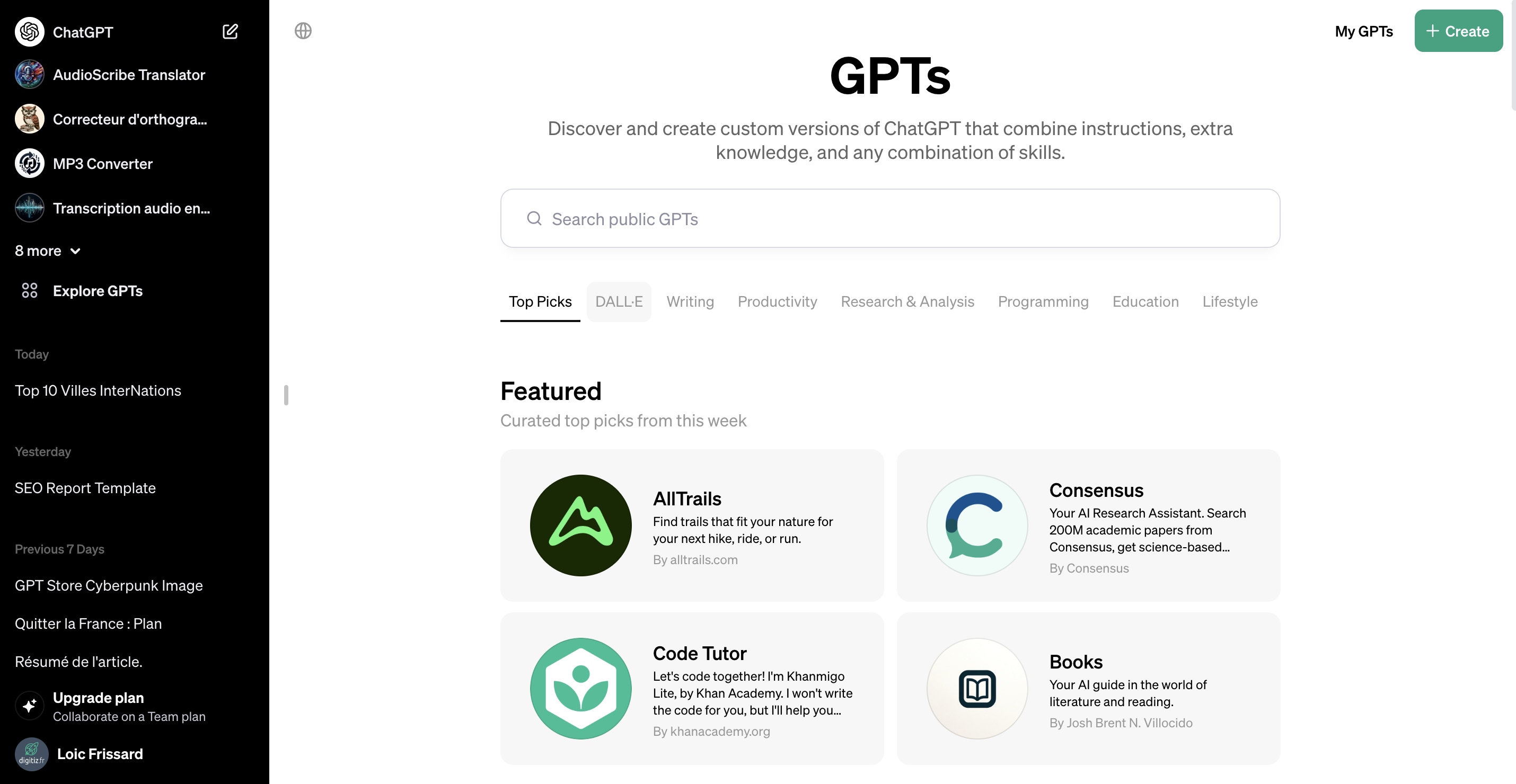 GPT Store OpenAI