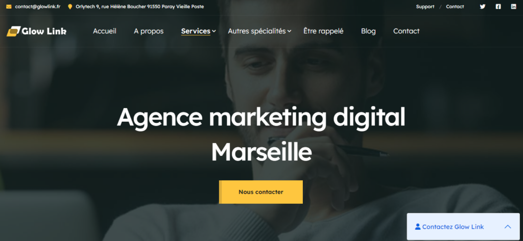 Glow Link - Agence marketing digital Marseille