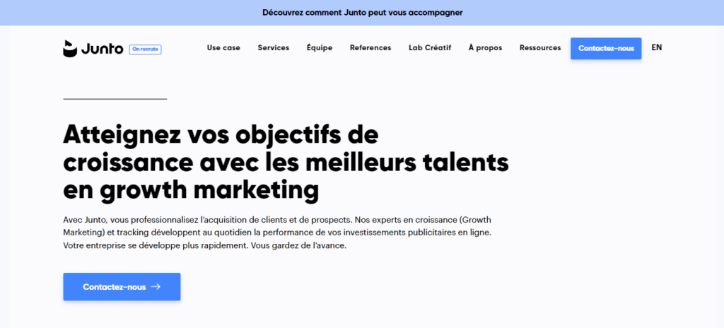 Junto - Agence marketing digital France
