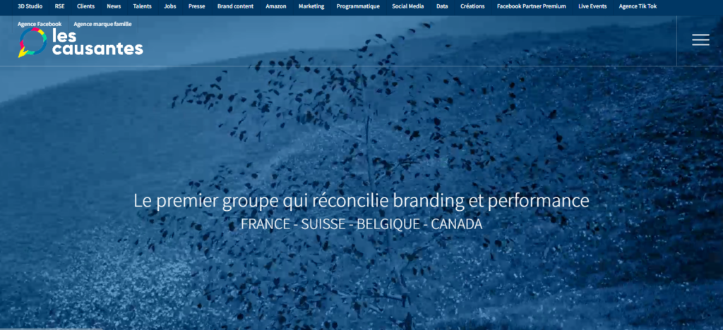 Les Causantes - Agence marketing digital France