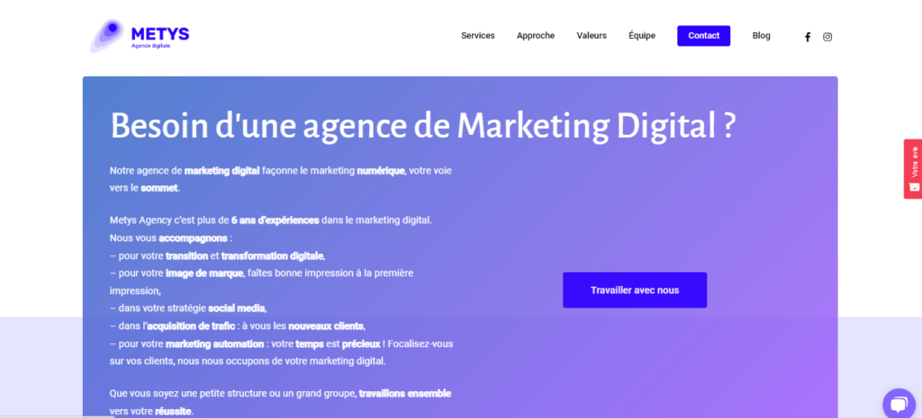 Metys Agency - Agence marketing digital Marseille