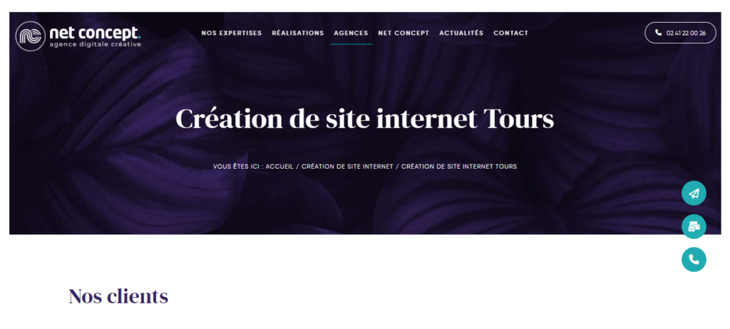 Net Concept - Création site internet Tours
