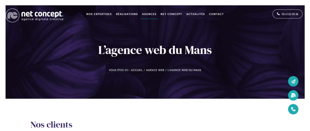 Net concept - Agences web Le Mans
