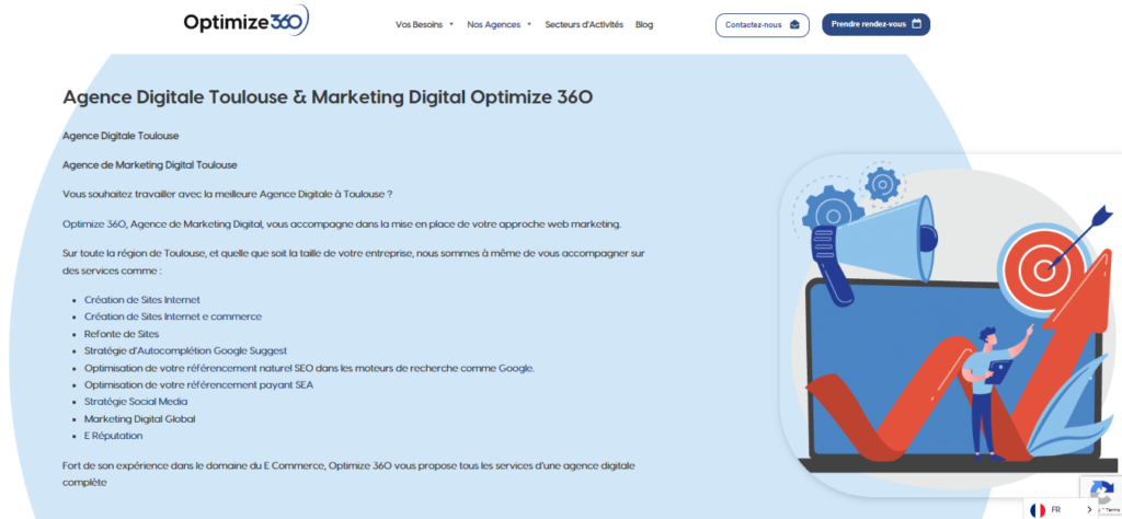 Optimize 360 - Agence marketing digital Toulouse