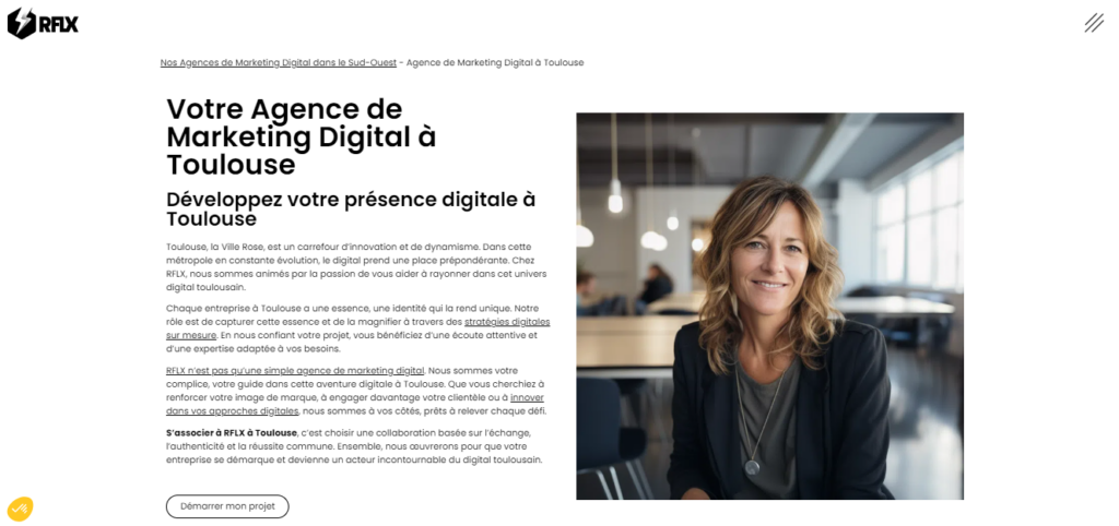 RFLX - Agence marketing digital Toulouse