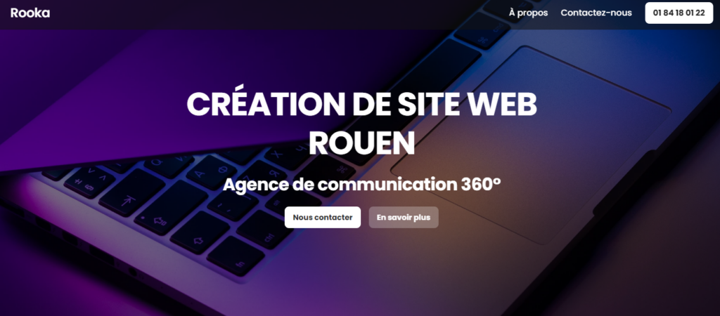 Rooka - Création site internet Rouen