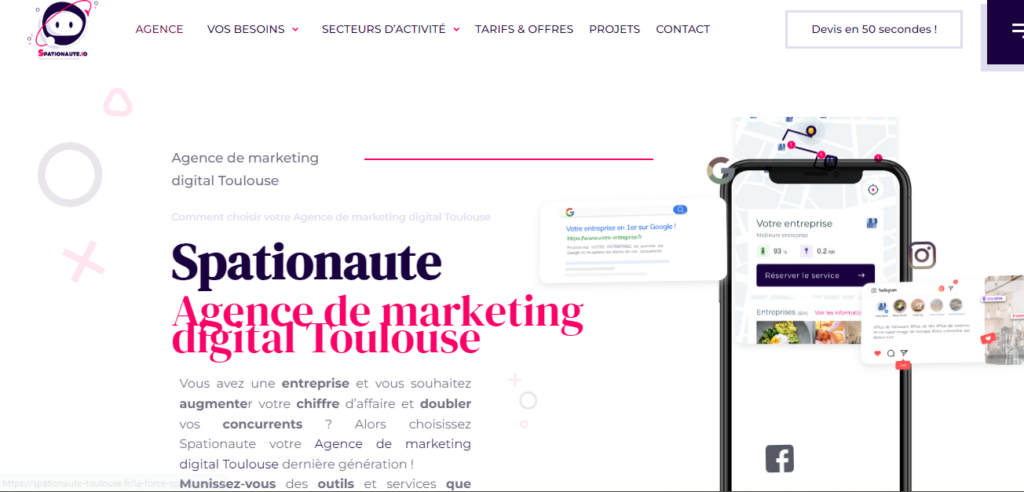 Spationaute - Agence marketing digital Toulouse