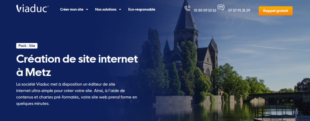 Viaduc - Création site internet Metz