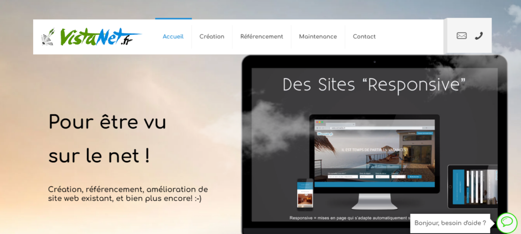 Vistanet - Création site internet Clermont-Ferrand