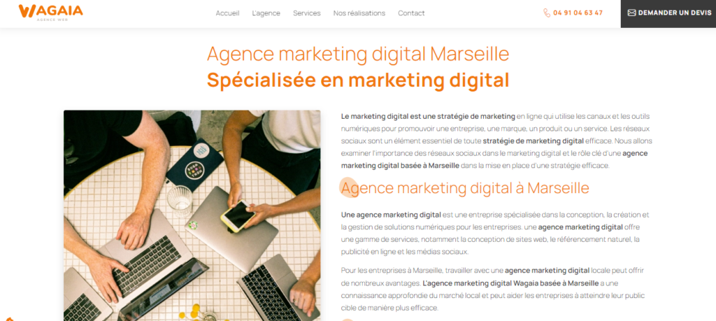 Wagaia - Agence marketing digital Marseille