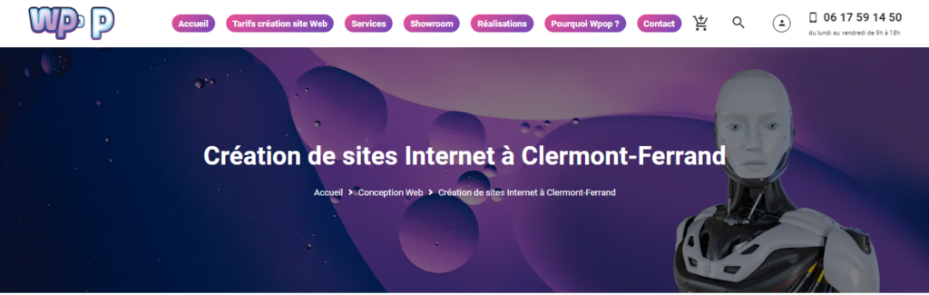 Wpop Web - Création site internet Clermont-Ferrand