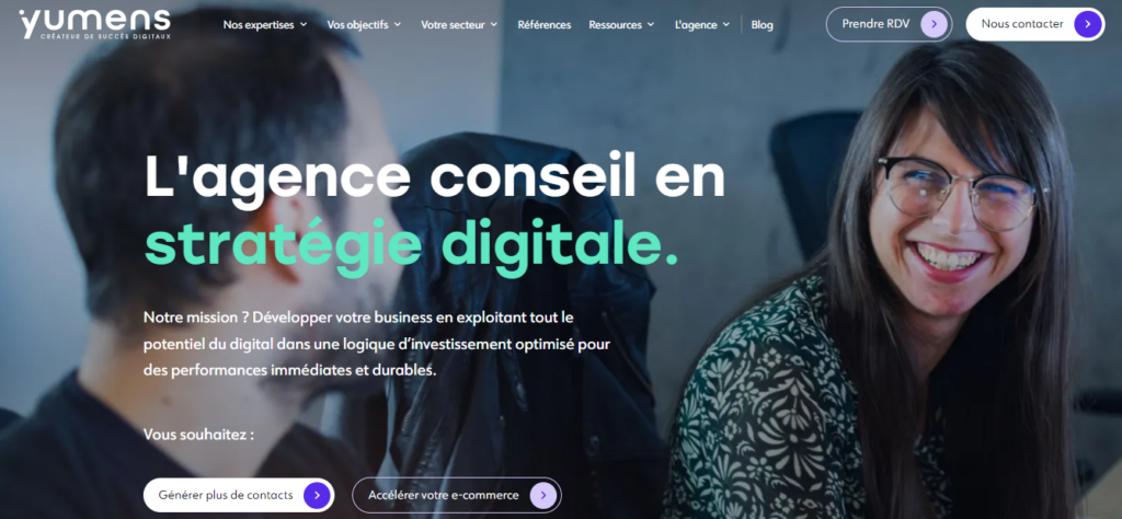 Yumens - Agence marketing digital France