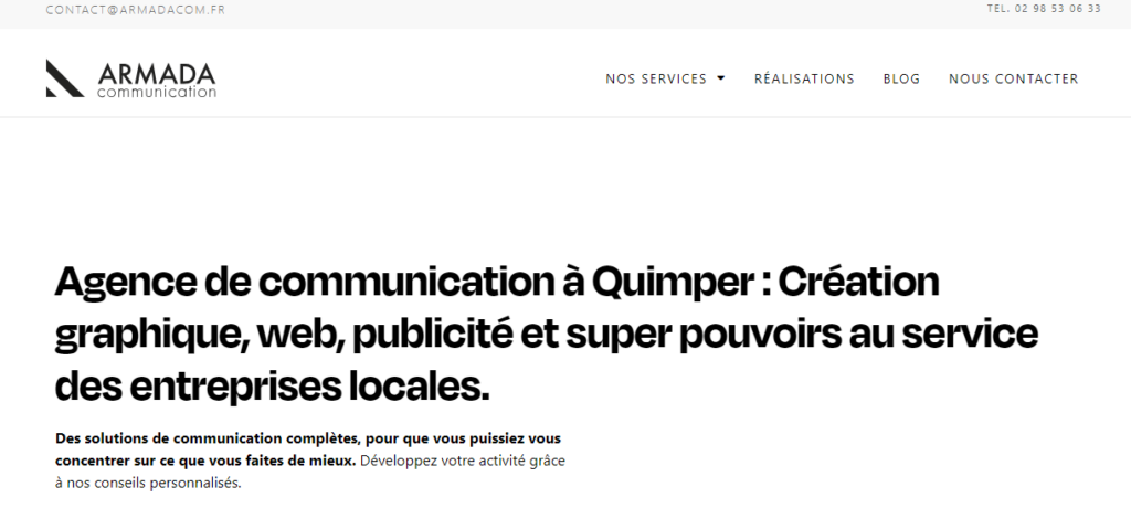 Armadacommunication - Agence de communication Quimper