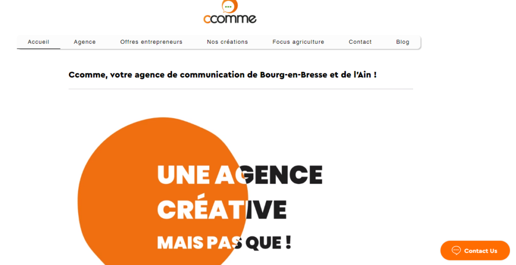 Ccomme - Agence de communication Bourg-en-Bresse