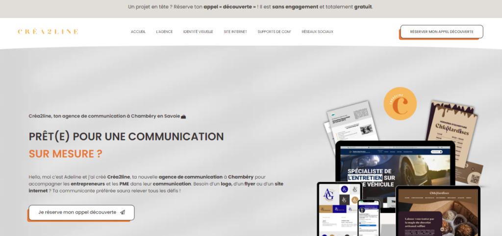 Créa2line - Agence de communication Chambéry