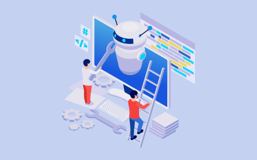 Creation site web IA