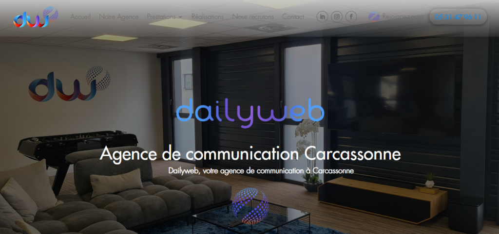 Dailyweb - Agence de communication Carcassonne