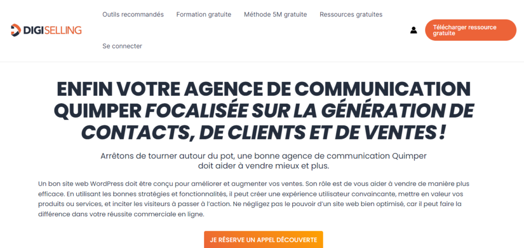 Digiselling - Agence de communication Quimper