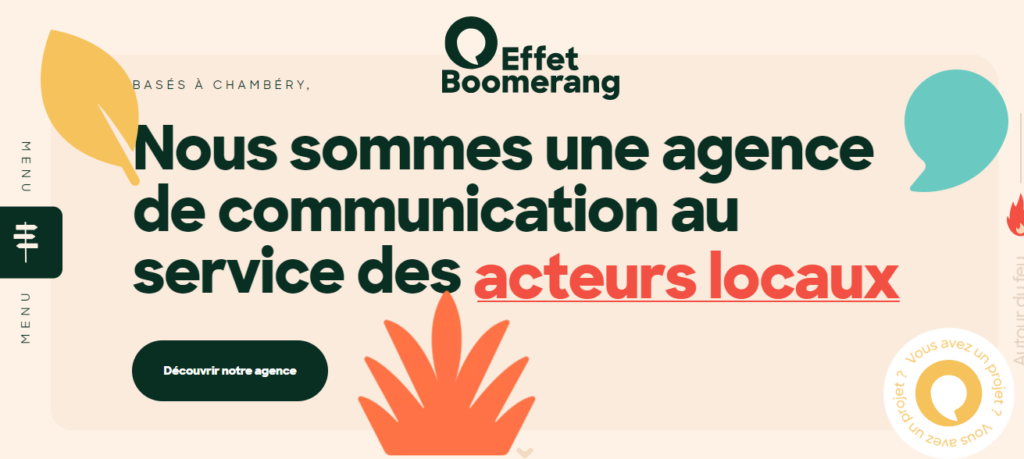 EffetBoomerang - Agence de communication Chambéry