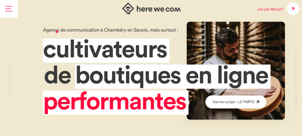 Herewecom - Agence de communication Chambéry