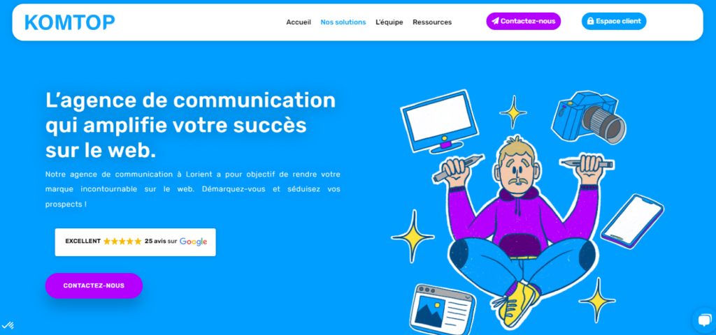 KOMTOP - Agence de communication LORIENT
