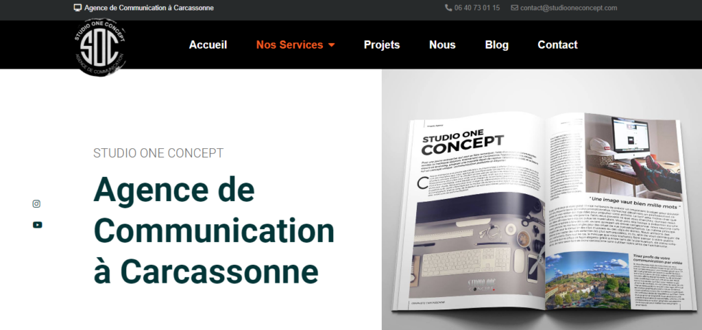 StudioOneConcept - Agence de communication Carcassonne