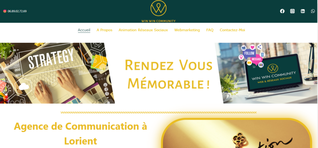 WinWinCommunity - Agence de communication LORIENT