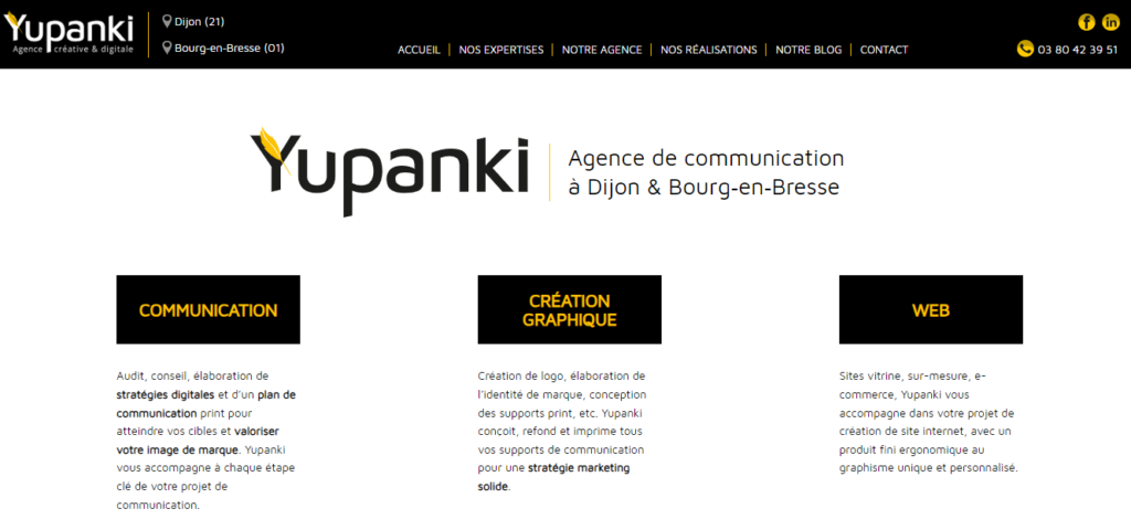 Yupanki - Agence de communication Bourg-en-Bresse