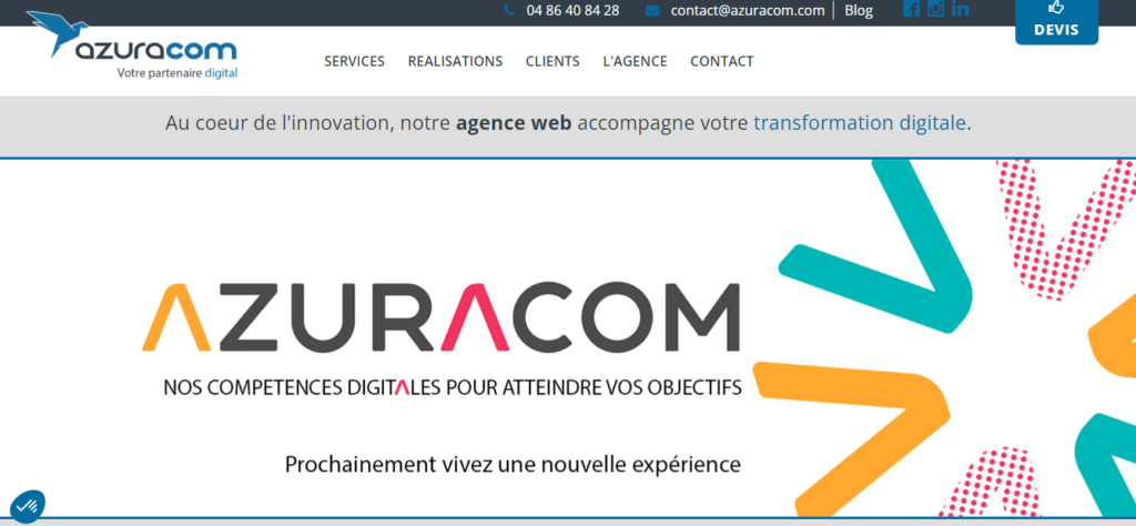 Azuracom - Agence de communication Nimes