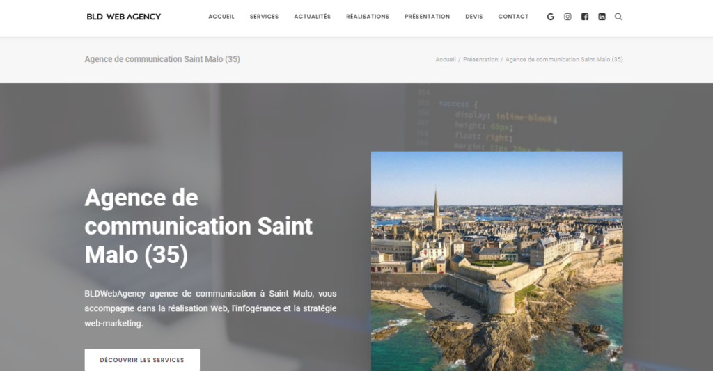 BLDWebAgency - Agence de communication Saint-Malo