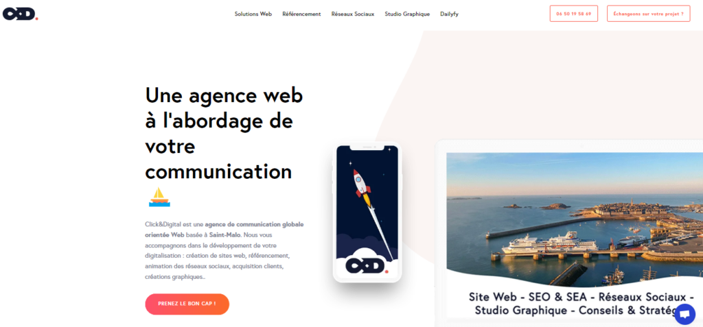 Click & Digital - Agence de communication Saint-Malo