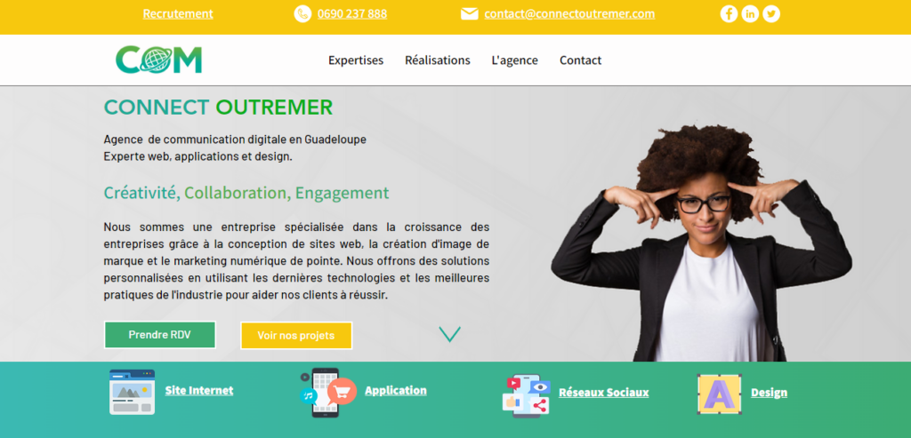 ConnectOutremer - Agence de communication Guadeloupe