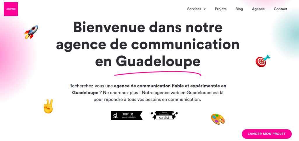 Erupteo - Agence de communication Guadeloupe