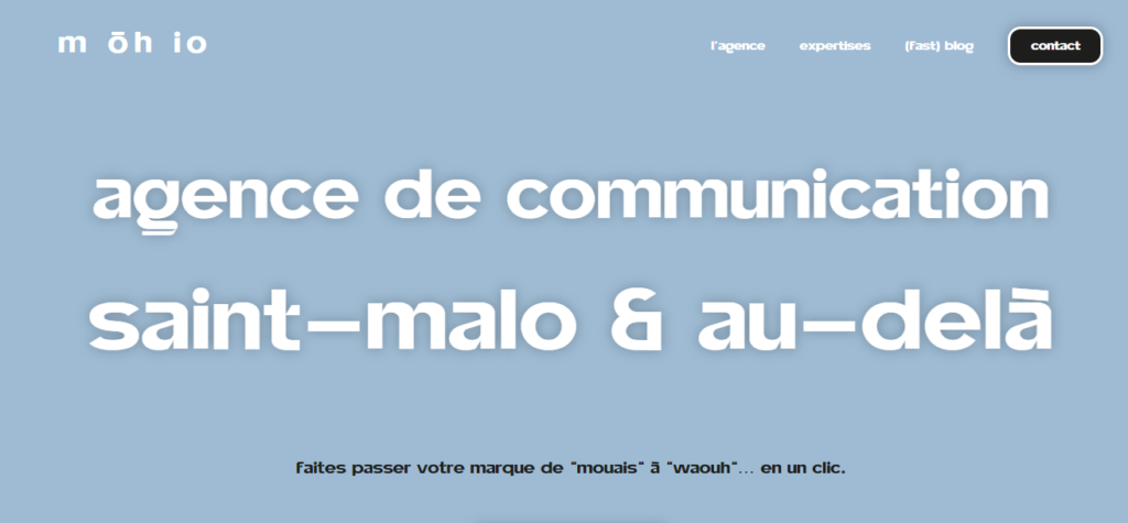 Mohio - Agence de communication Saint-Malo