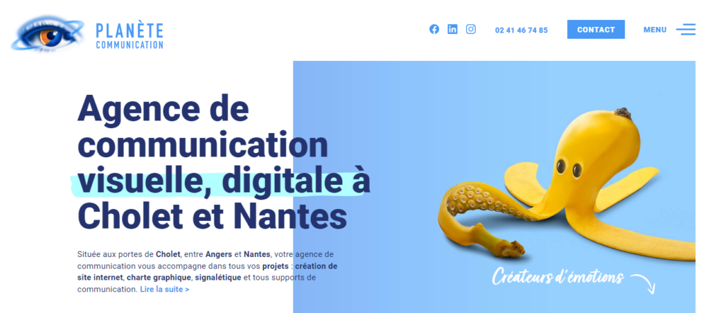 PlanèteCommunication - Agence de communication Cholet