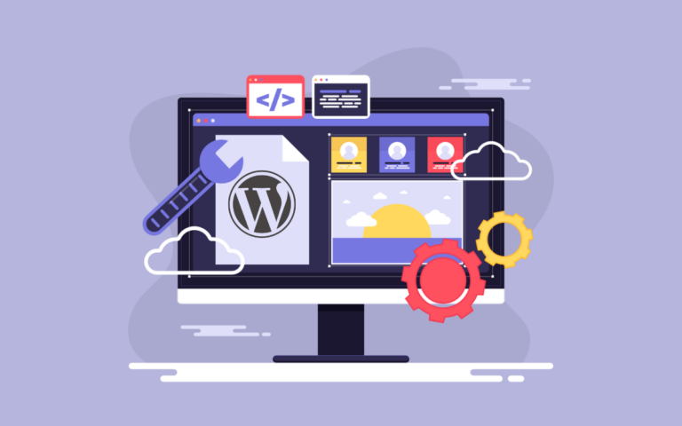 Conception site WordPress
