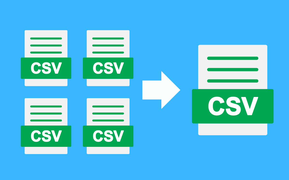 Comment fusionner plusieurs fichiers CSV dans un seul fichier CSV